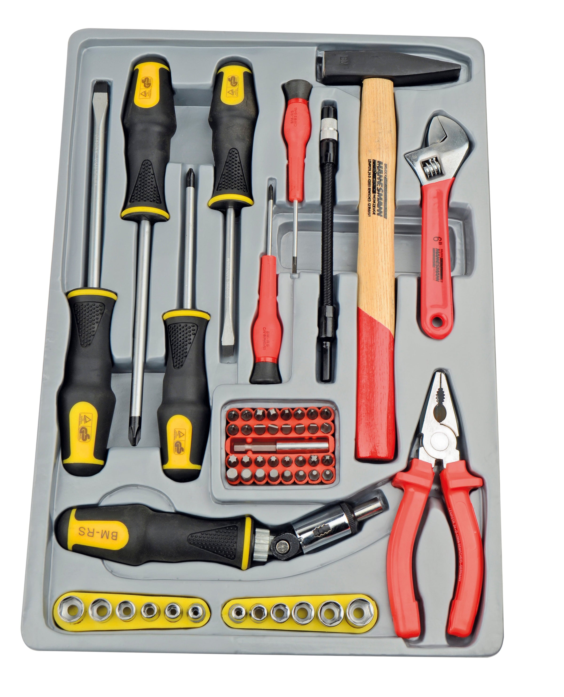 Tool set, 56 pieces.