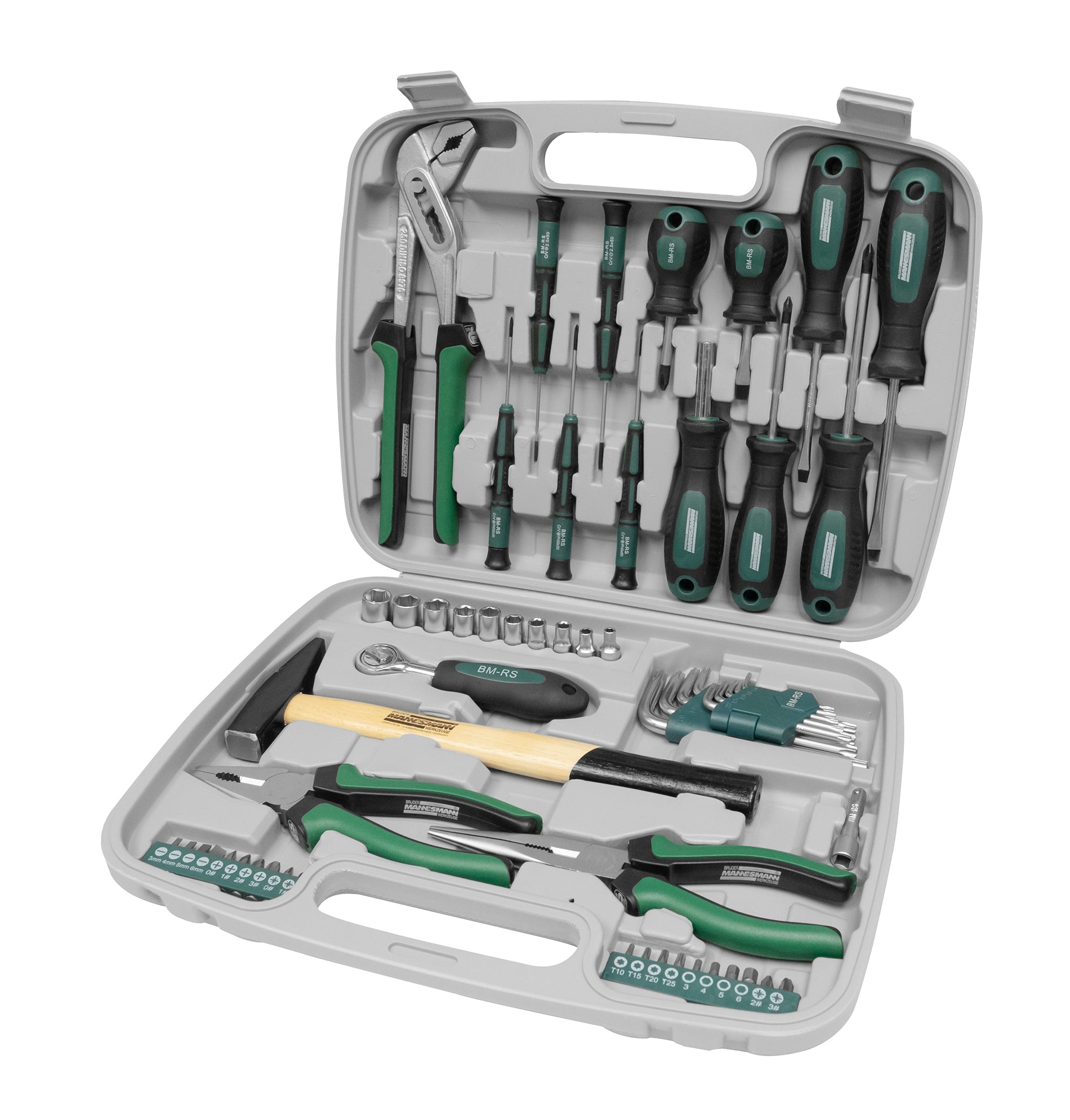 Tool set 57 pieces.