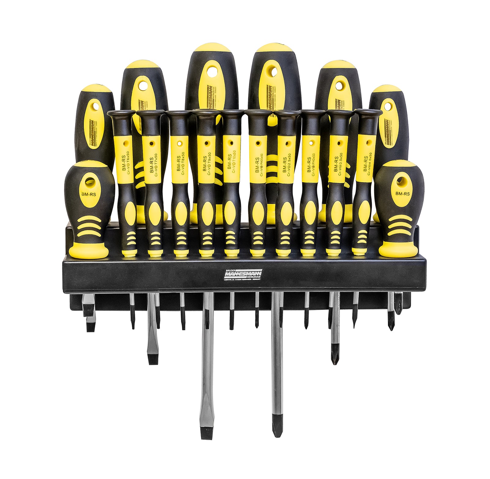 18 pieces Screwdriver set with wall holder