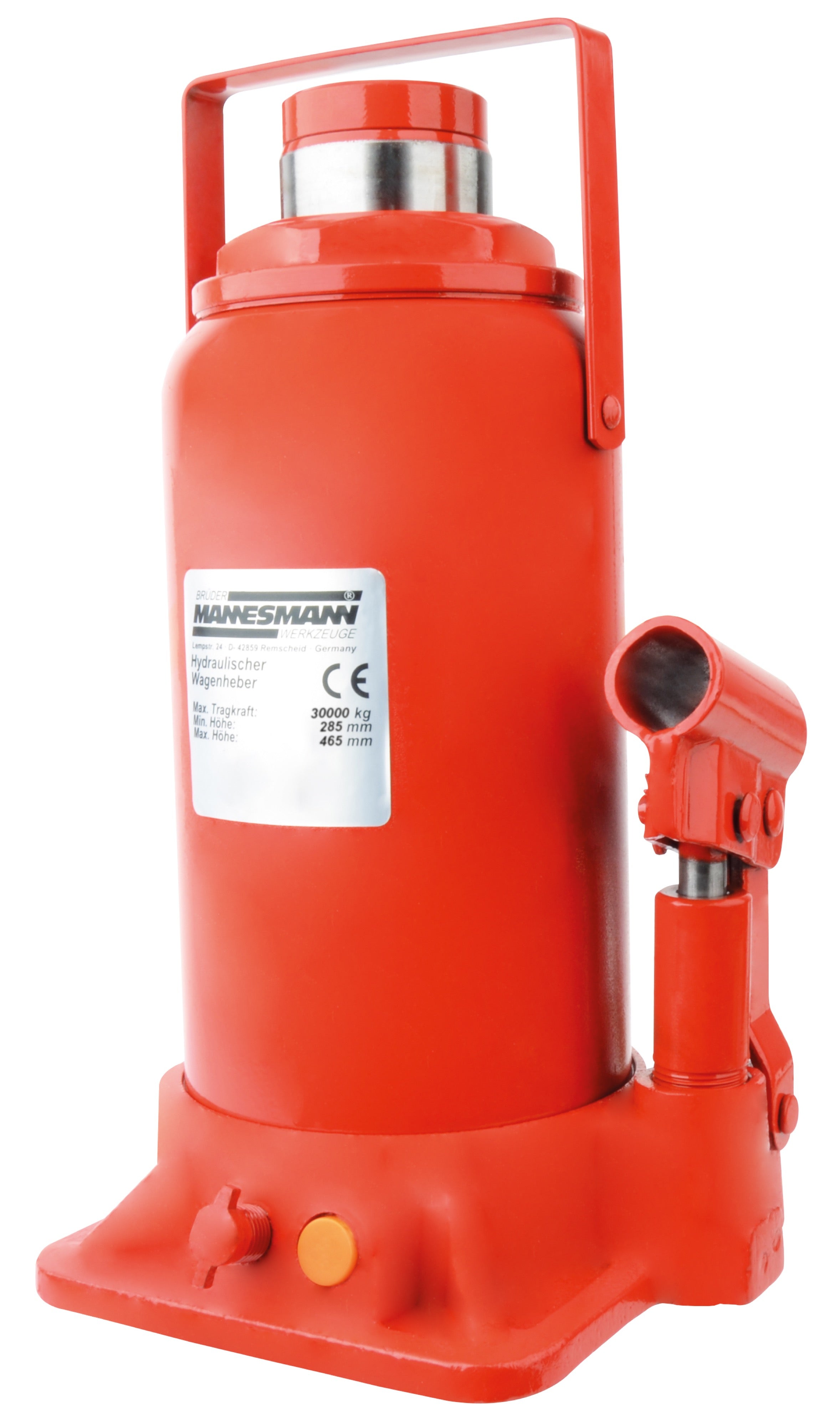 Hydraulic jack 30 t, TÜV/GS