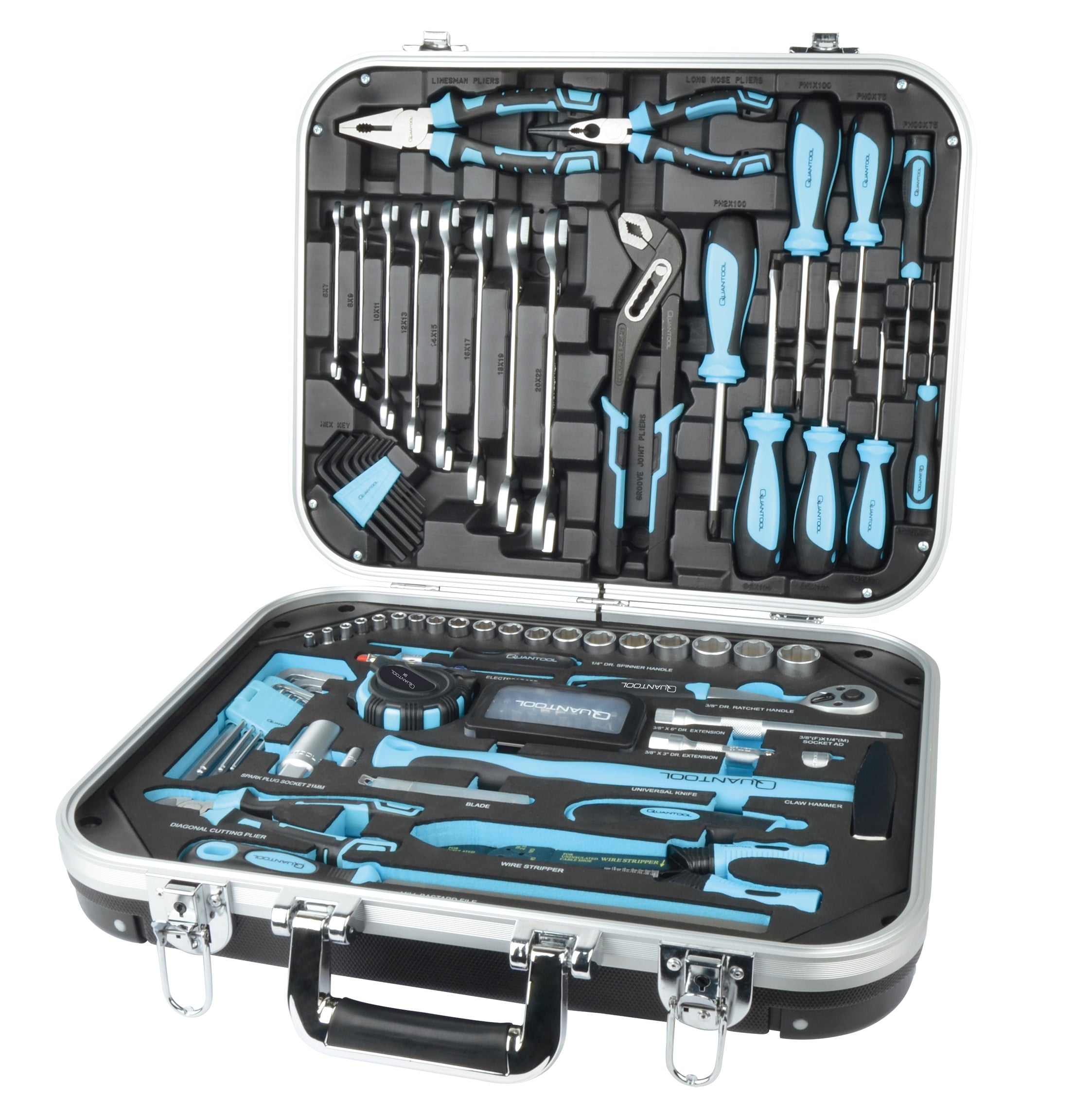 QUANTOOL - tool set, 110 pieces.