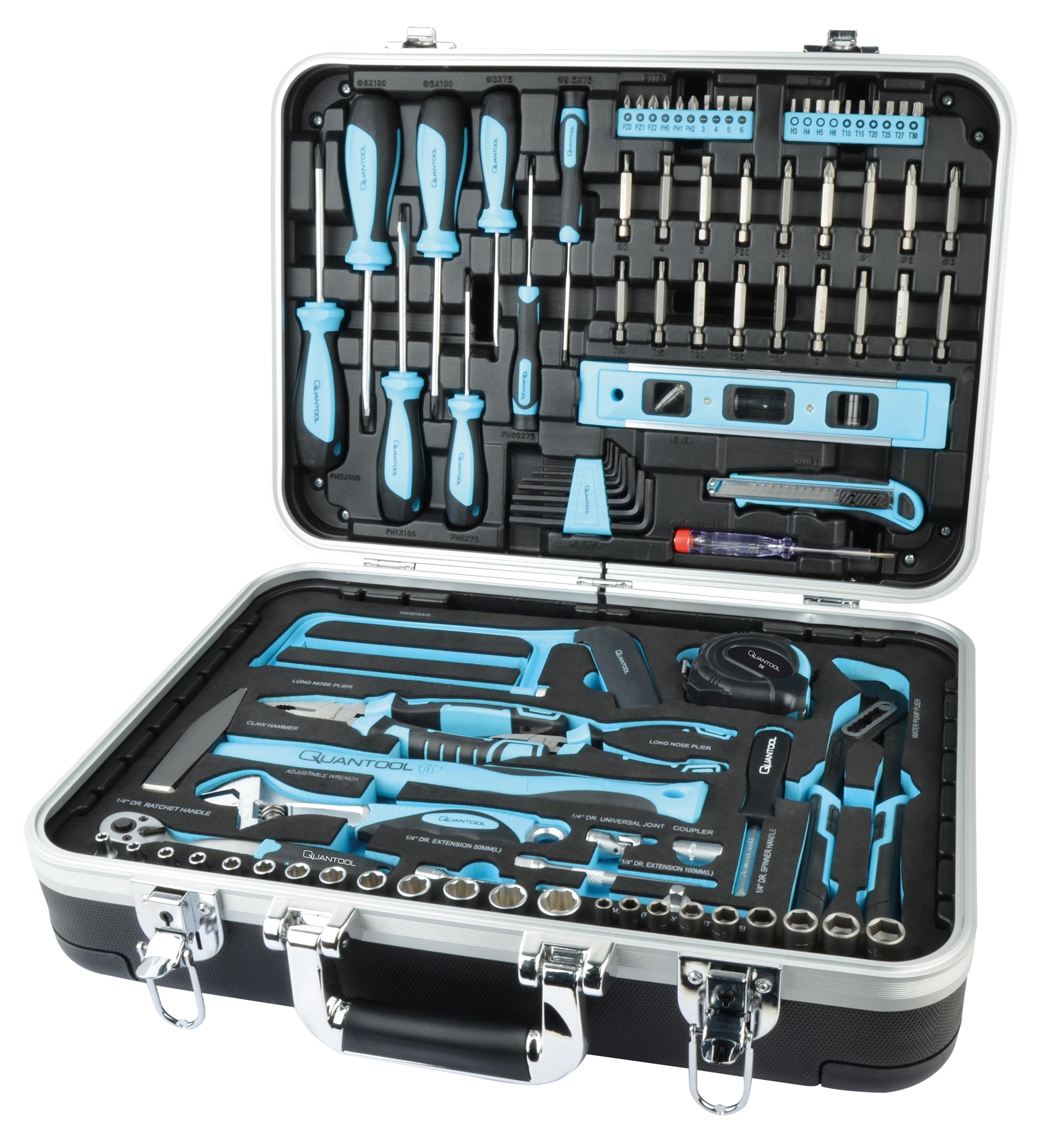 QUANTOOL - tool set, 98 pieces.