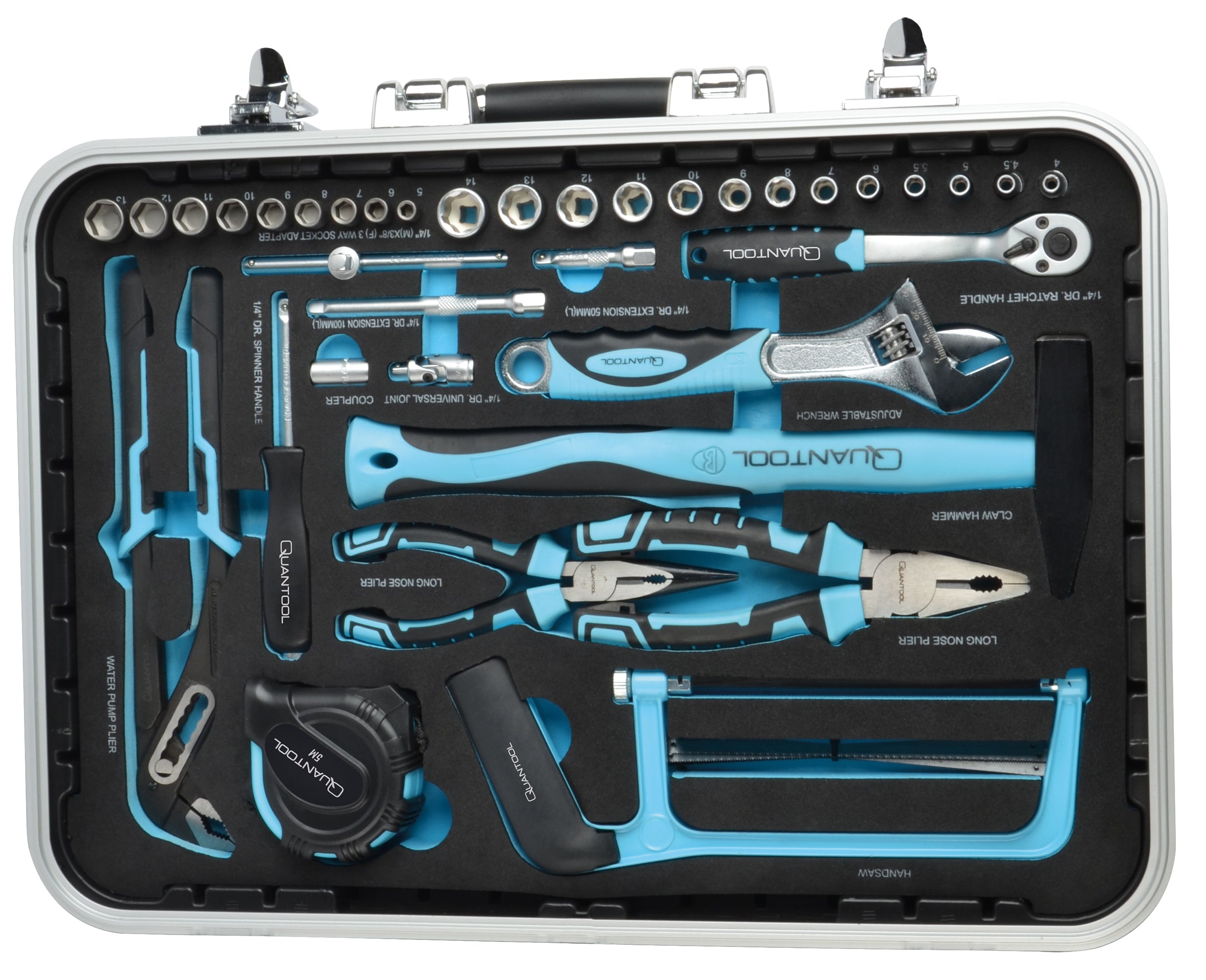 QUANTOOL - tool set, 98 pieces.