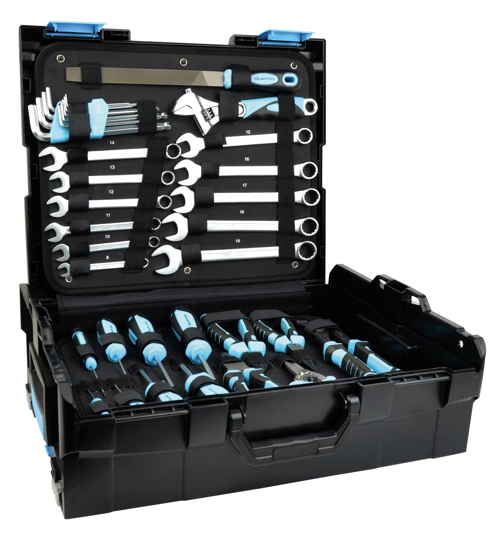 QUANTOOL - tool set, 153 pieces, Sortimo L-Boxx 136 system